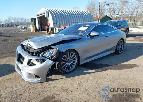 2016 Mercedes-Benz S 550 4Matic z USA, uszkodzony, nr VIN WDDXJ8FB4GA017364
